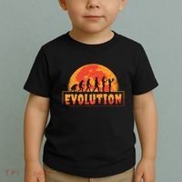 Creepy Evolution Halloween Toddler T-Shirt thumb 2