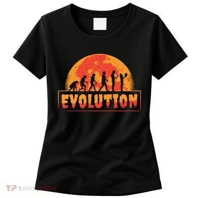 Creepy Evolution Halloween Women's T-Shirt
