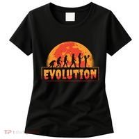 Creepy Evolution Halloween Women's T-Shirt thumb 0