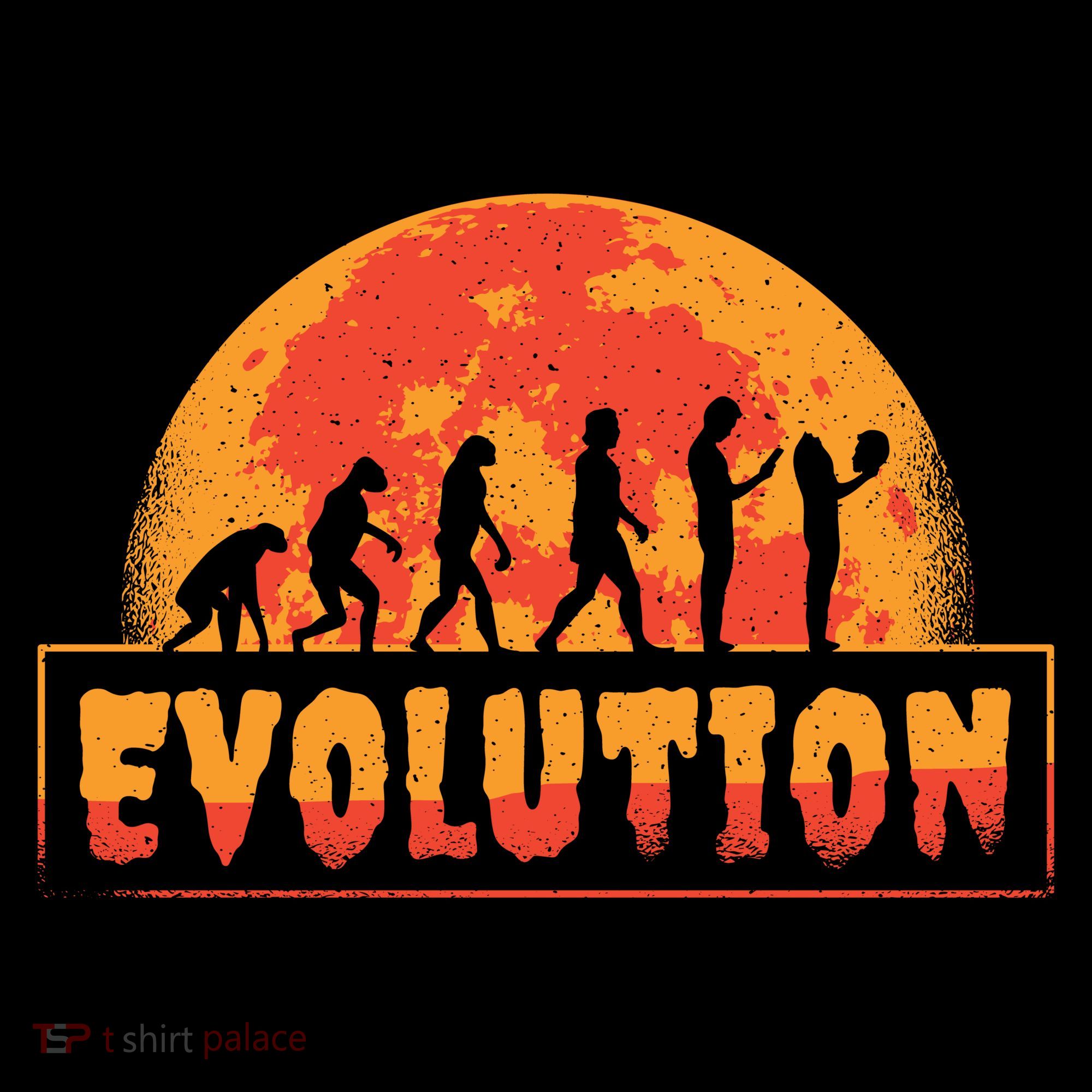 Creepy Evolution Halloween Kids Long Sleeve Shirt