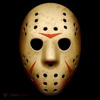 Creepy Goalie Hockey Halloween Mask Coffee Mug thumb 5