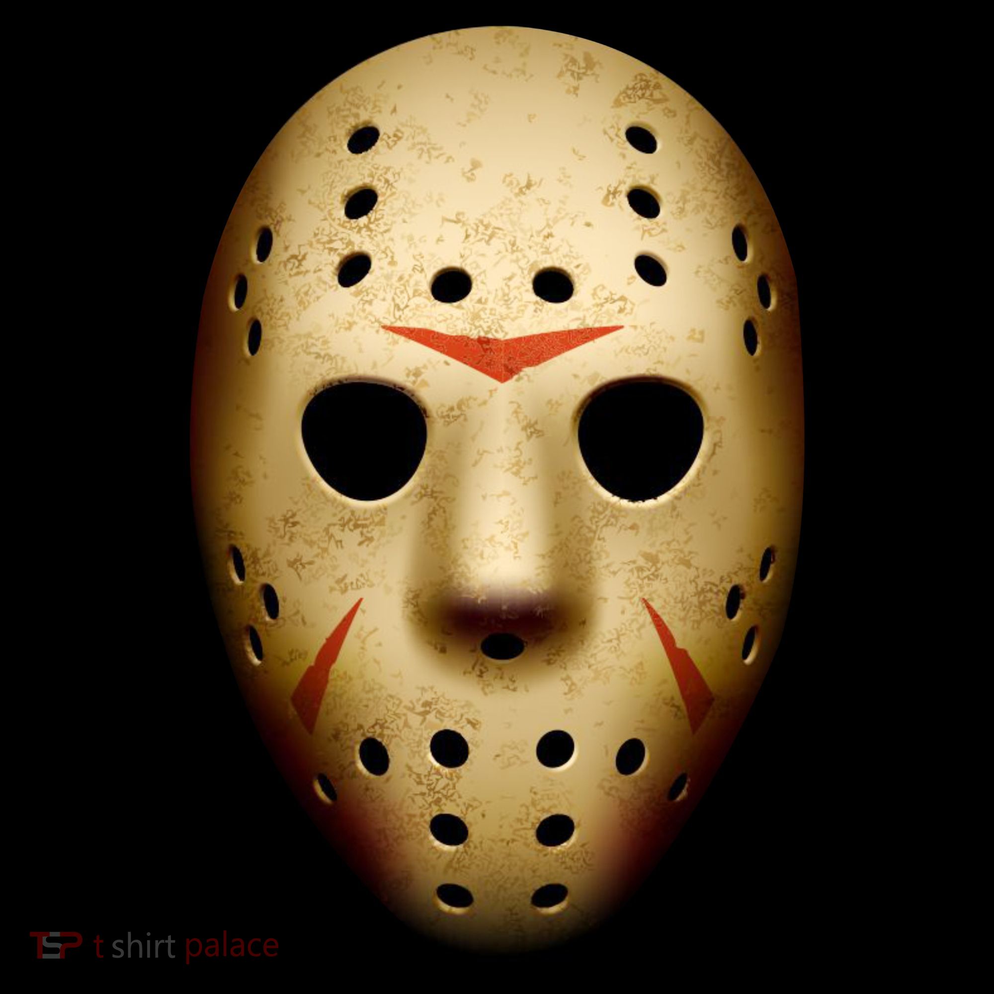 Creepy Goalie Hockey Halloween Mask Coffee Mug