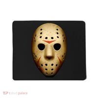 Creepy Goalie Hockey Halloween Mask Mousepad thumb 0