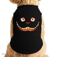 Creepy Halloween Cat Face Doggie Tank thumb 0