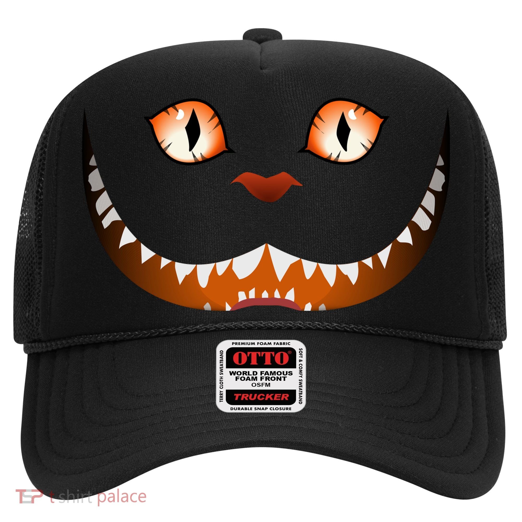 Creepy Halloween Cat Face Hat