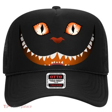 Creepy Halloween Cat Face Hat