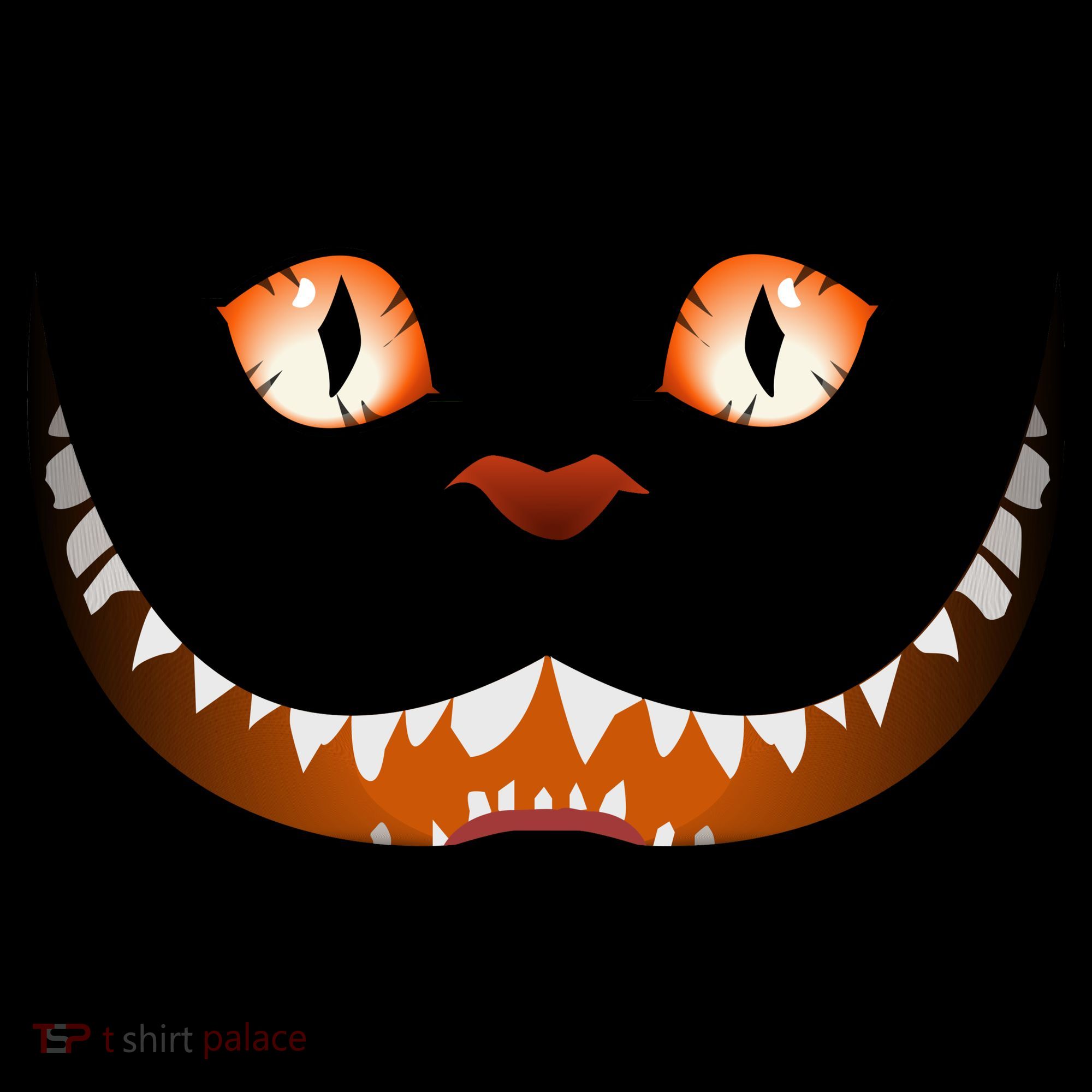 Creepy Halloween Cat Face Kids T-Shirt