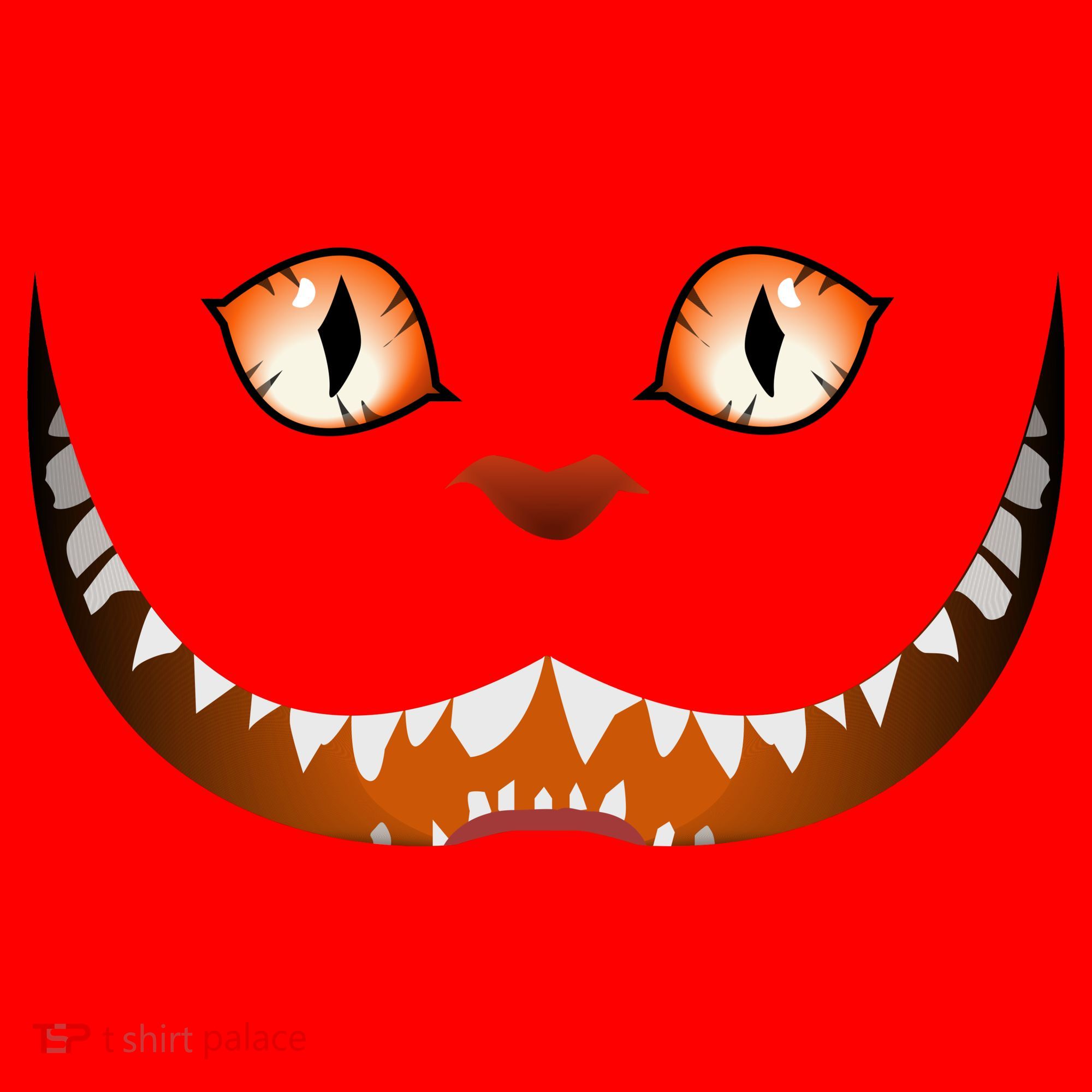 Creepy Halloween Cat Face Santa Hat