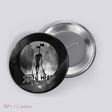 Creepy Siren Head Horror Button
