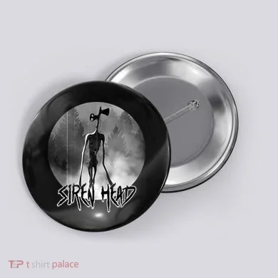 Creepy Siren Head Horror Button