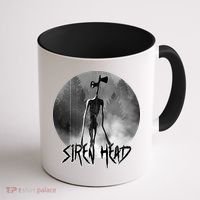 Creepy Siren Head Horror Coffee Mug thumb 1