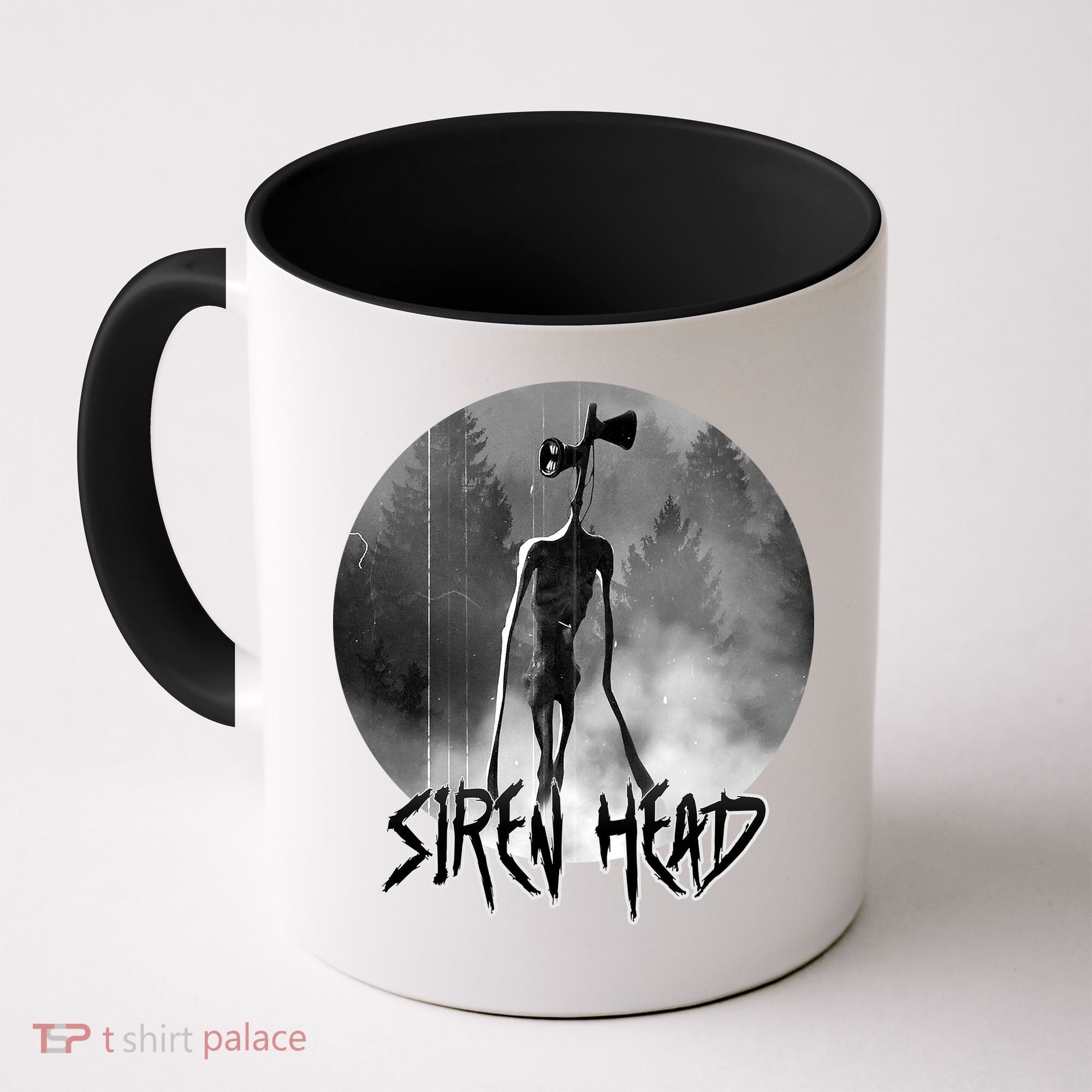 Creepy Siren Head Horror Coffee Mug