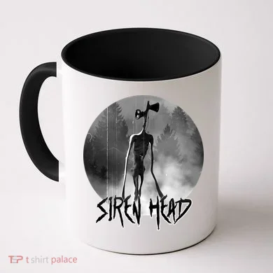 Creepy Siren Head Horror Coffee Mug