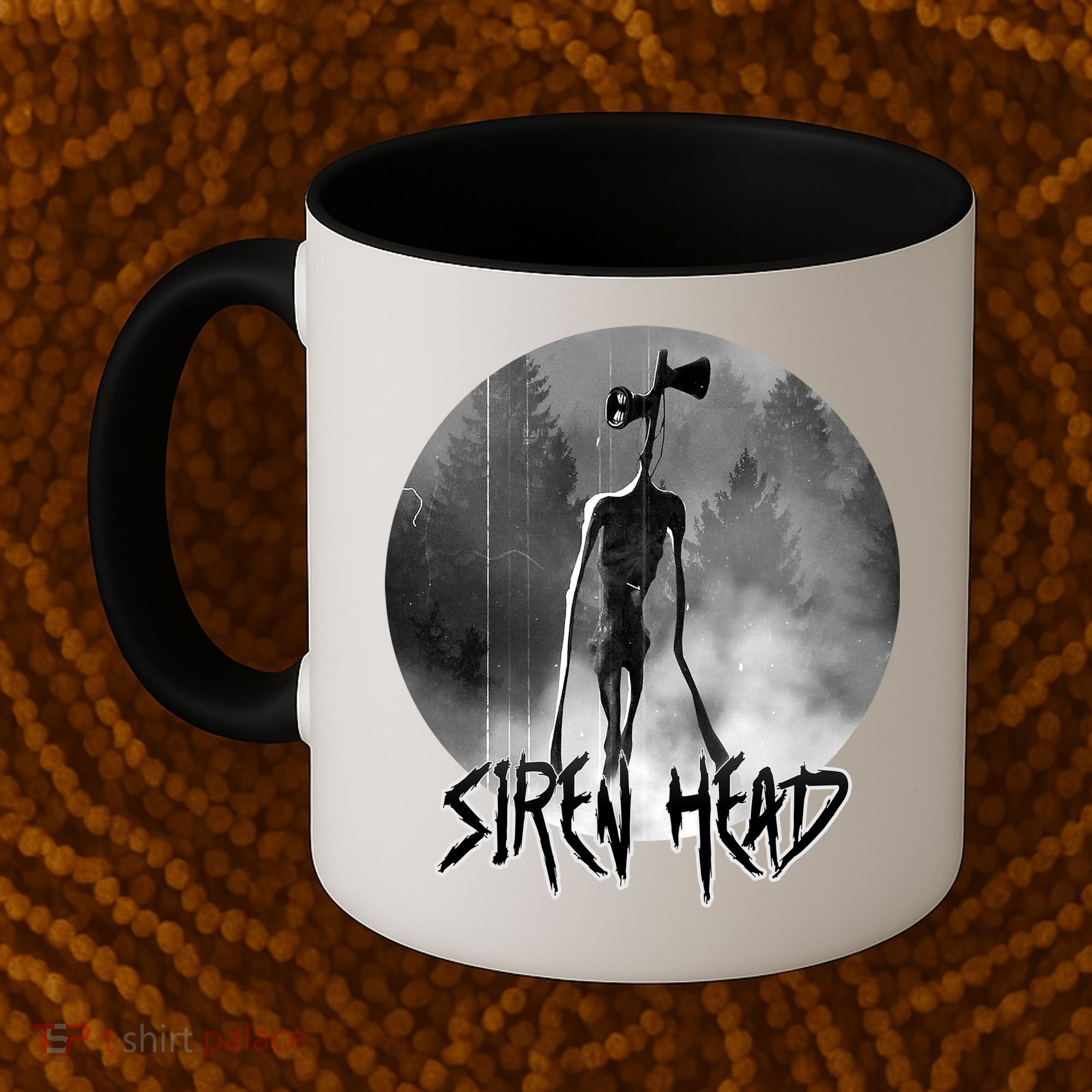 Creepy Siren Head Horror Coffee Mug