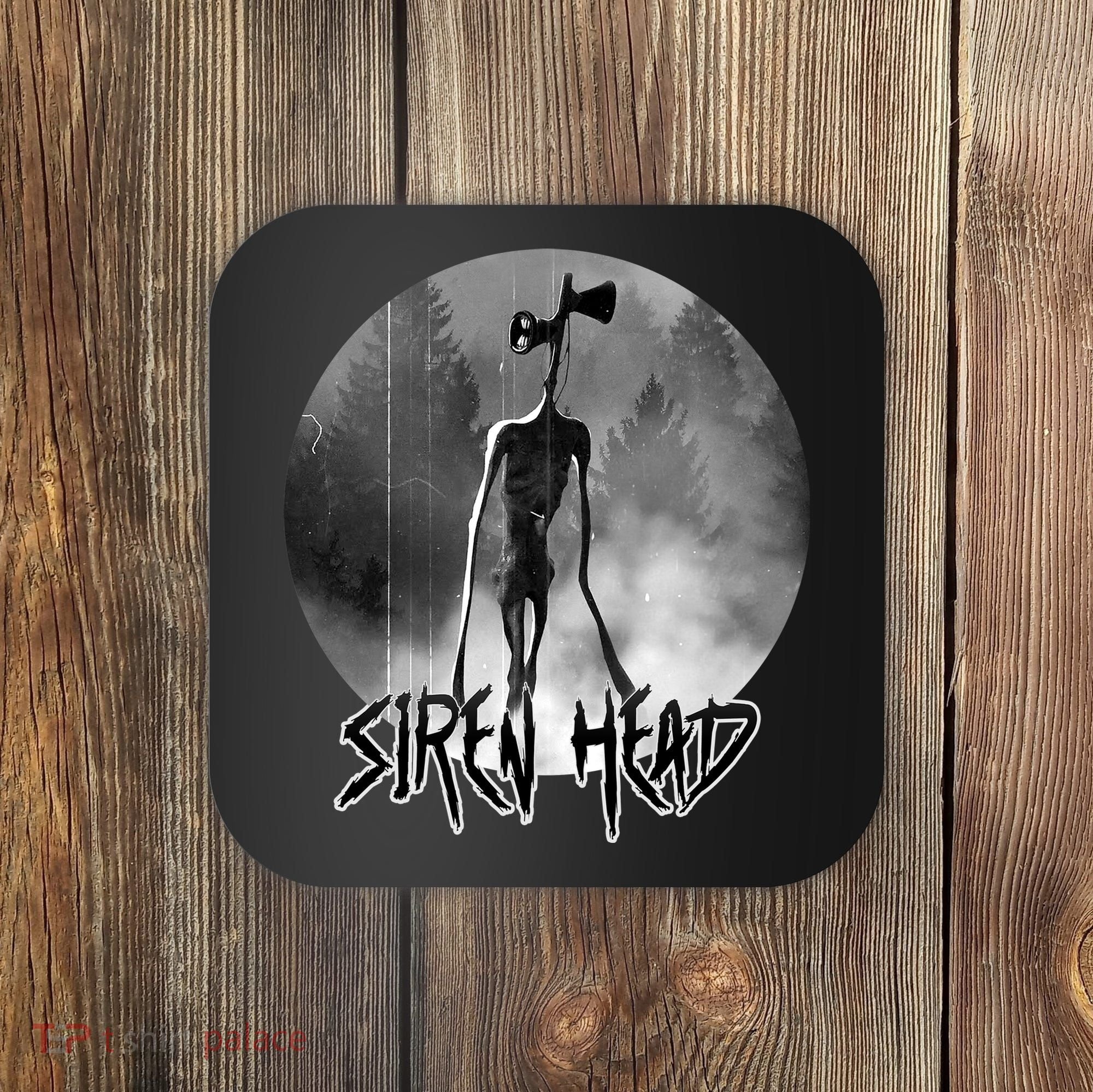 Creepy Siren Head Horror Coaster