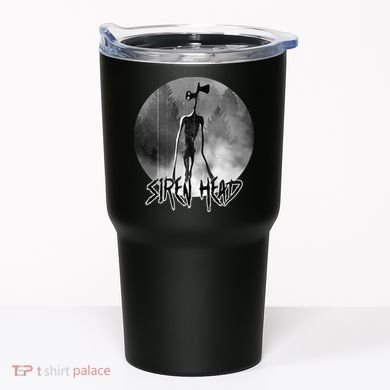 Creepy Siren Head Horror Tumbler