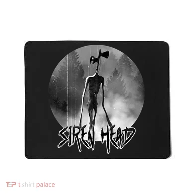 Creepy Siren Head Horror Mousepad