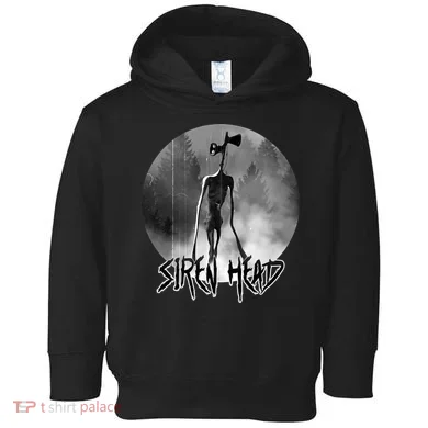 Creepy Siren Head Horror Toddler Hoodie