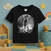 Creepy Siren Head Horror Toddler T-Shirt thumb 3