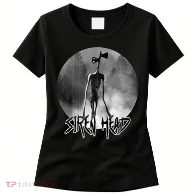 Creepy Siren Head Horror Women's T-Shirt
