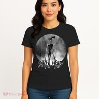 Creepy Siren Head Horror Women's T-Shirt thumb 4