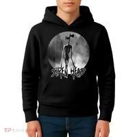 Creepy Siren Head Horror Kids Hoodie thumb 4