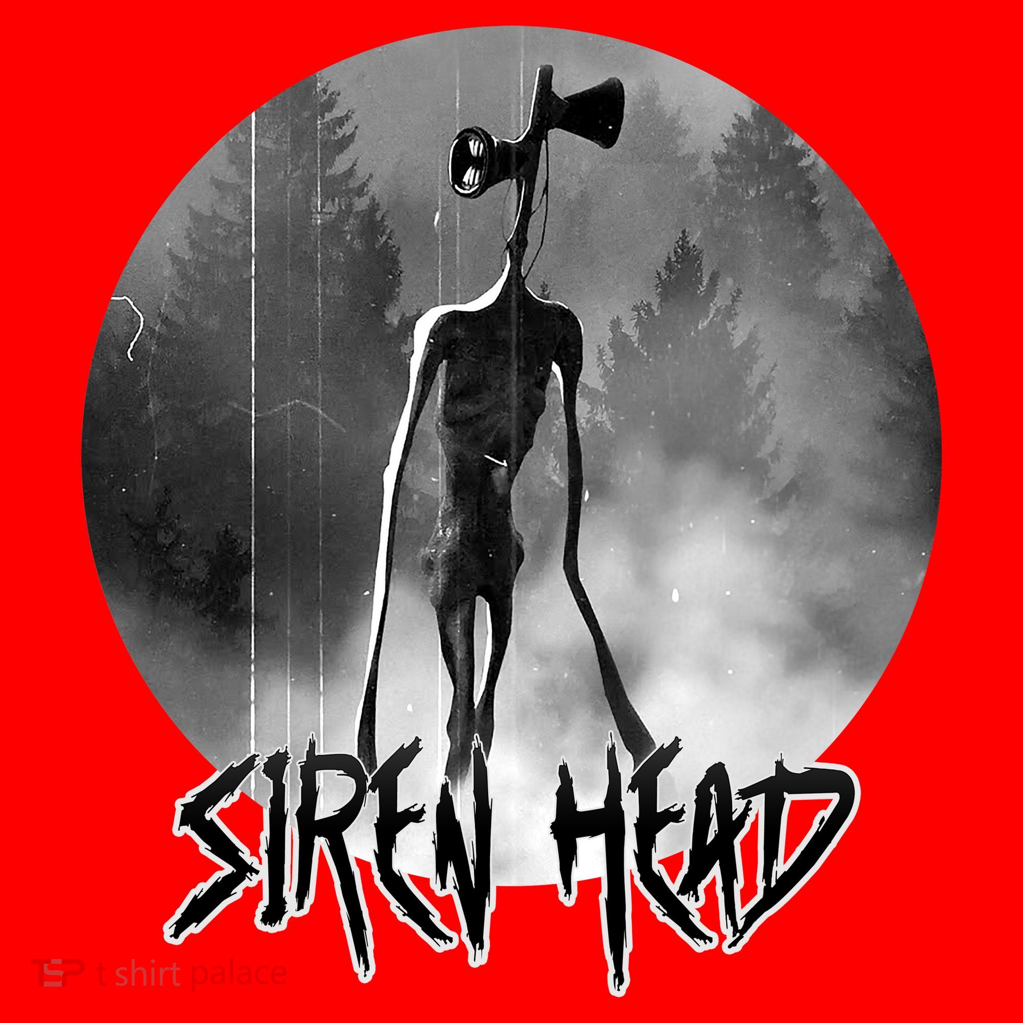 Creepy Siren Head Horror Santa Hat