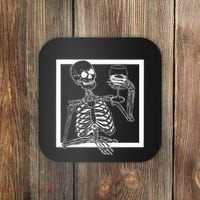 Creepy Skeleton Wine Coaster thumb 0