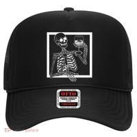 Creepy Skeleton Wine Hat thumb 0