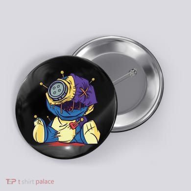 Creepy Voodoo Doll Button