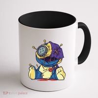 Creepy Voodoo Doll Coffee Mug thumb 1