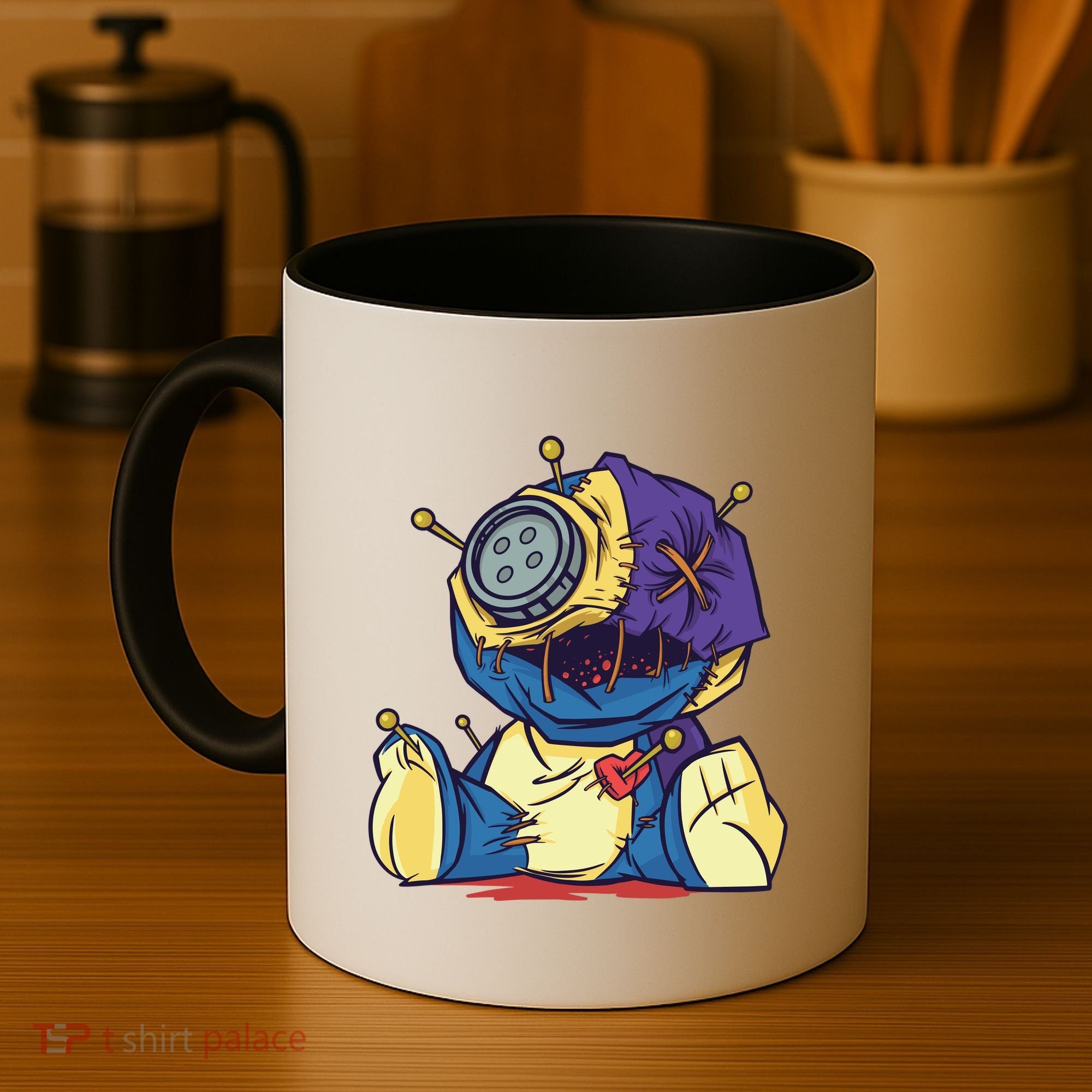 Creepy Voodoo Doll Coffee Mug