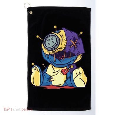 Creepy Voodoo Doll Golf Towel