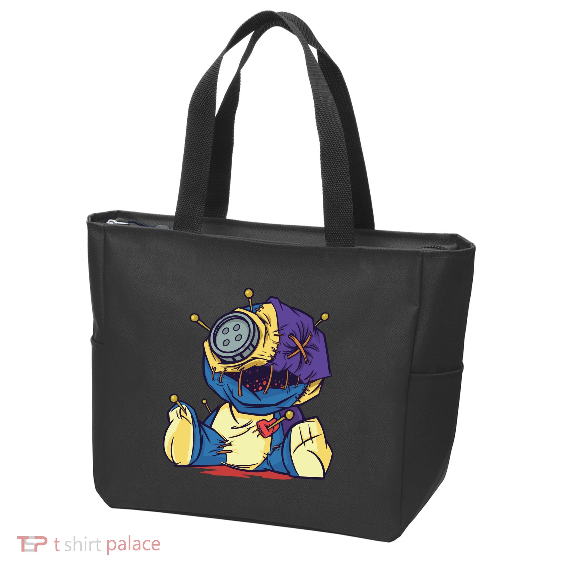 Creepy Voodoo Doll Tote Bag