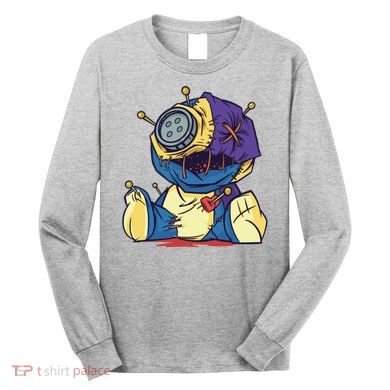 Creepy Voodoo Doll Long Sleeve Shirt