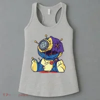 Creepy Voodoo Doll Women's Tank Top thumb 3