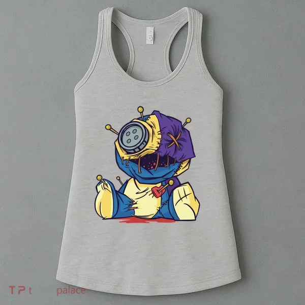 Creepy Voodoo Doll Women's Tank Top