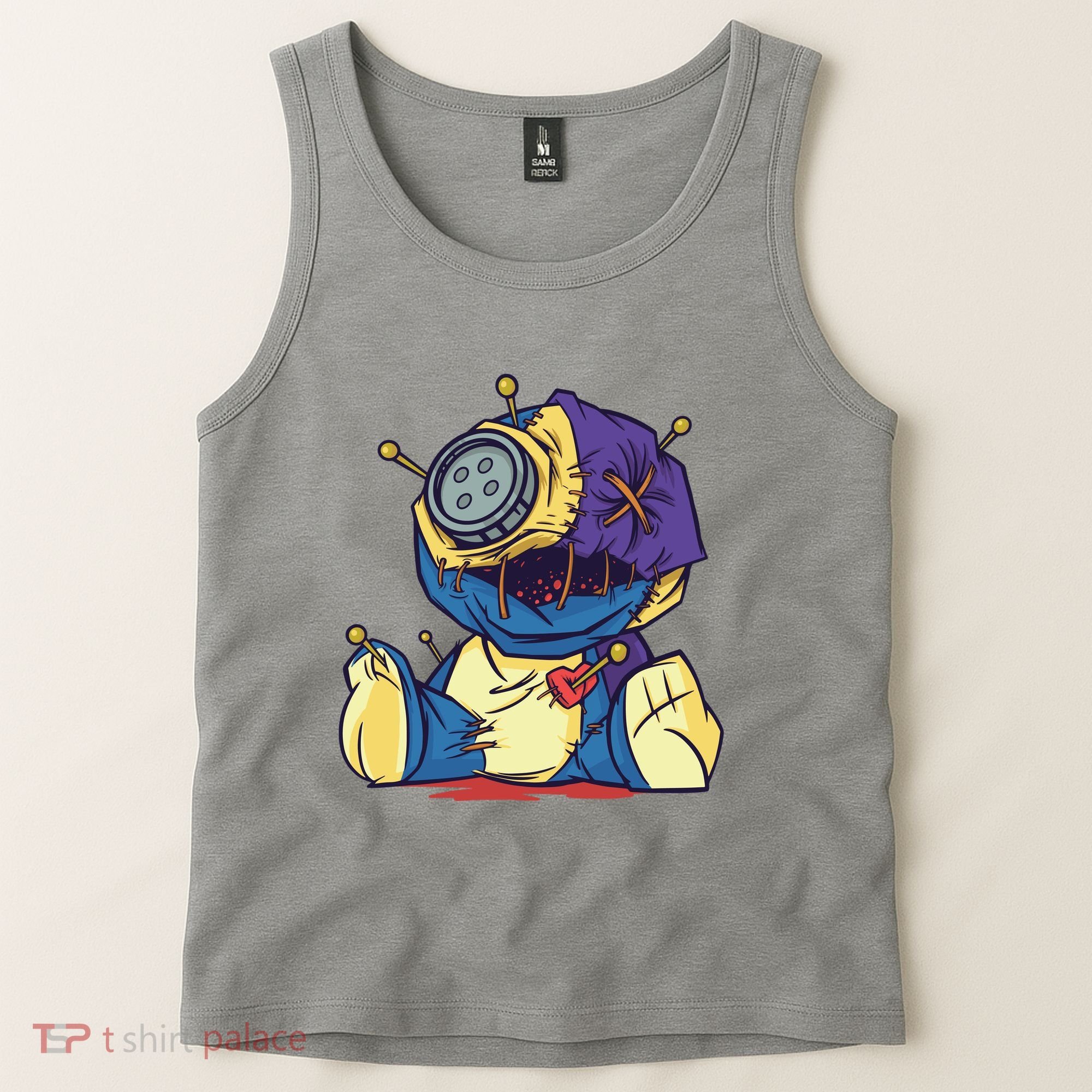 Creepy Voodoo Doll Tank Top