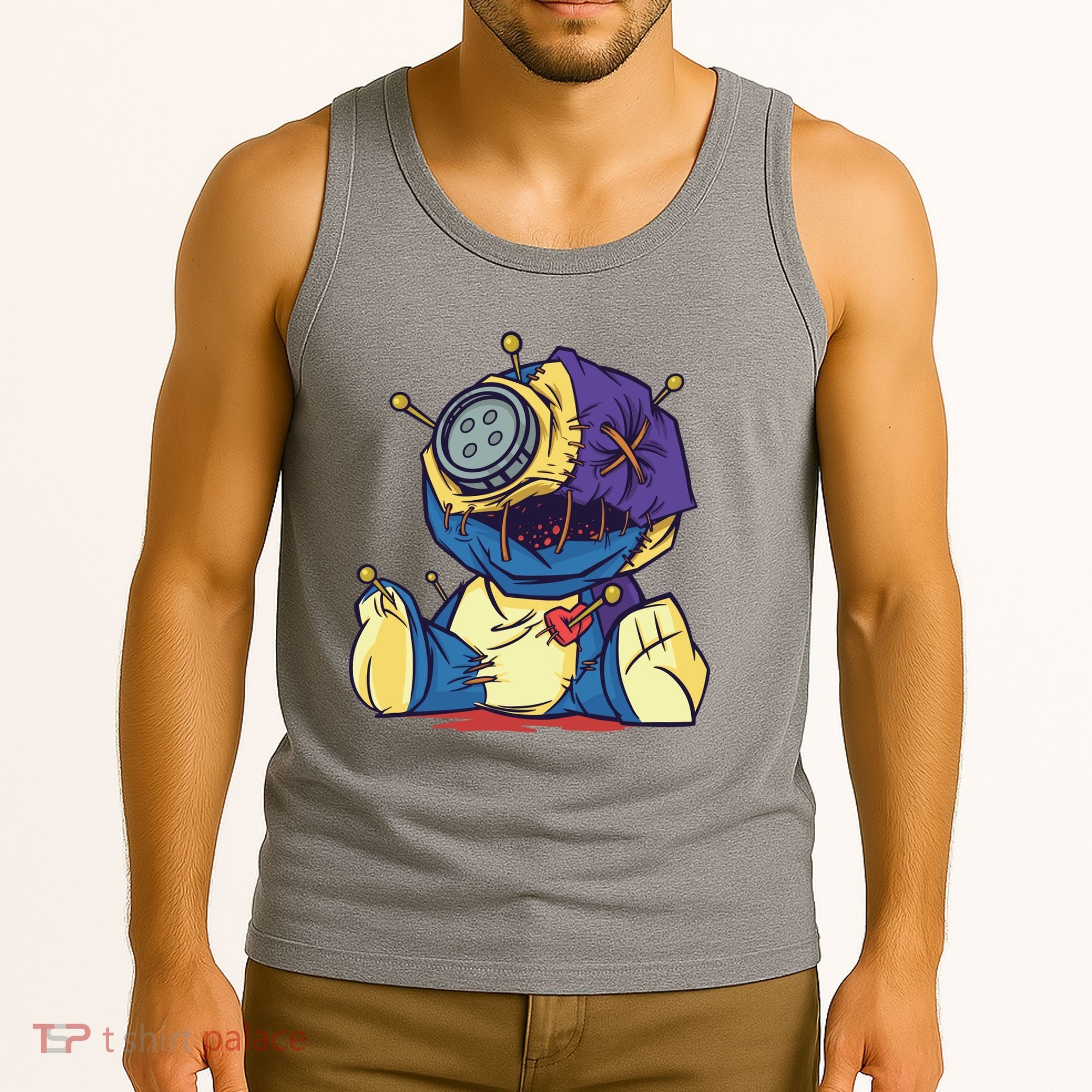 Creepy Voodoo Doll Tank Top