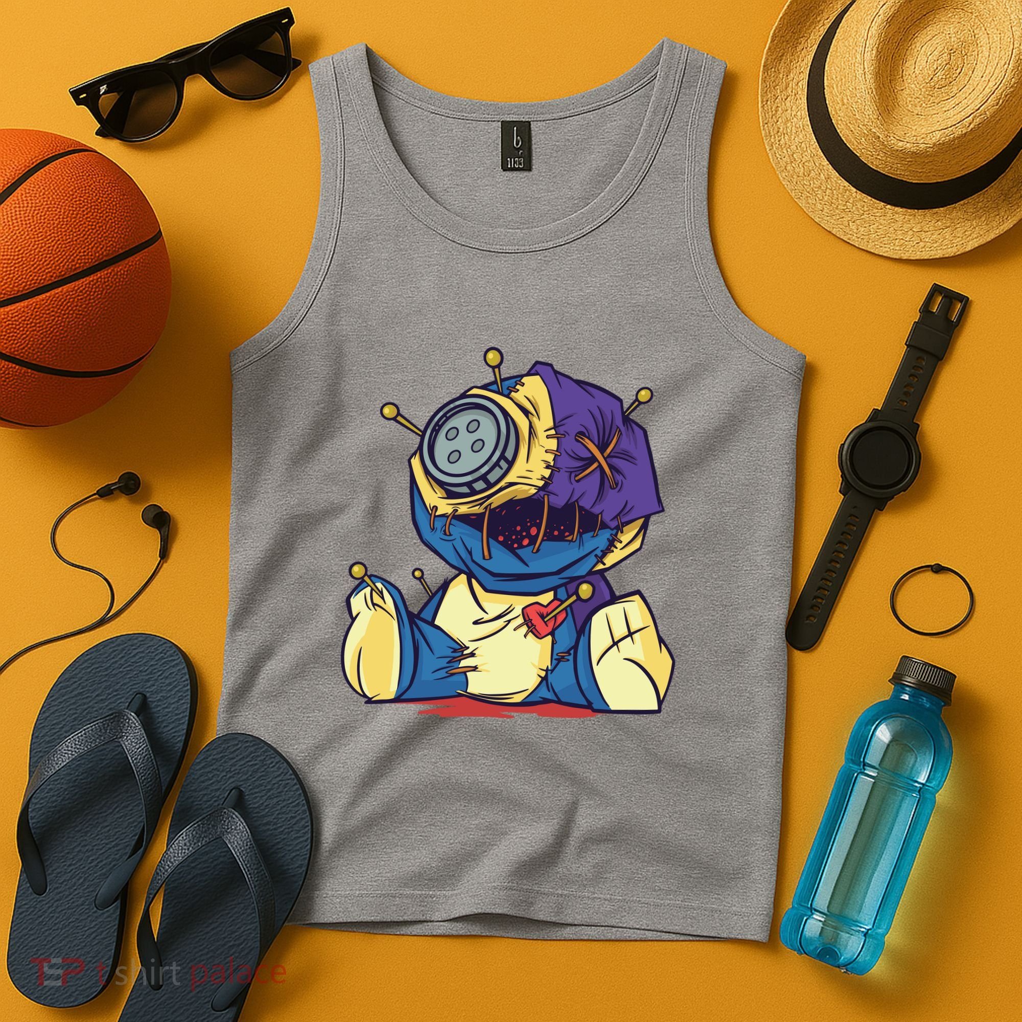 Creepy Voodoo Doll Tank Top