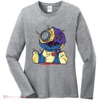 Creepy Voodoo Doll Women's Long Sleeve Shirt thumb 0