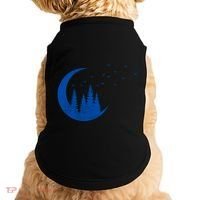 Crescent Moon Flocking Birds Doggie Tank thumb 0