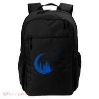 Crescent Moon Flocking Birds Backpack thumb 0