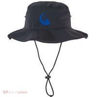 Crescent Moon Flocking Birds Bucket Hat thumb 0