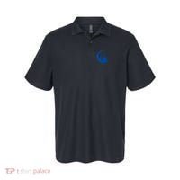 Crescent Moon Flocking Birds Polo thumb 0