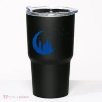 Crescent Moon Flocking Birds Tumbler thumb 0