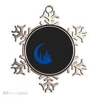 Crescent Moon Flocking Birds Ornament thumb 0
