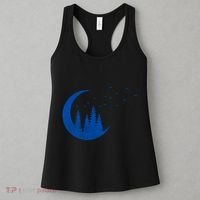 Crescent Moon Flocking Birds Women's Tank Top thumb 3