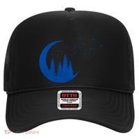 Crescent Moon Flocking Birds Hat thumb 0