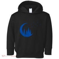 Crescent Moon Flocking Birds Toddler Hoodie thumb 0